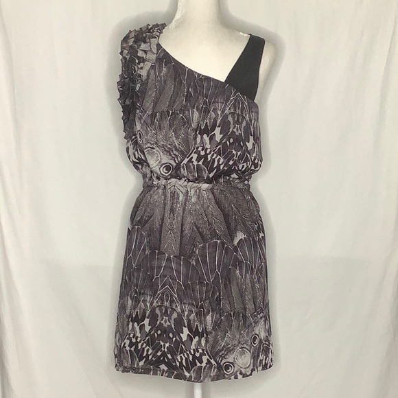 Ya Los Angeles Silk Blend Dress Size Large NWOT - Picture 3 of 12